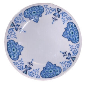 Demitasse saucer, blue and white,‎ Avon European tradition from 1983